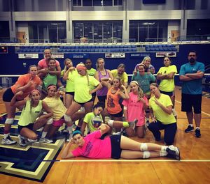 Image post by @nsu_vball on Instagram