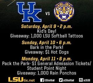 Image post by @lsusoftball on Instagram