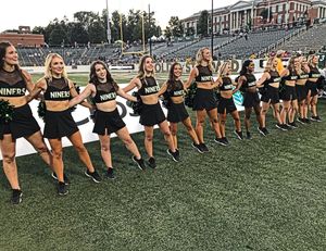 Image post by @charlotte49ersgolddusters on Instagram