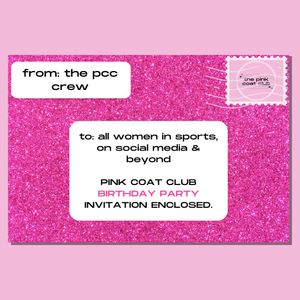 Text post by @PinkCoatSports on Twitter/X