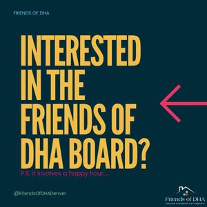 Image post by @friendsofdhadenver on Instagram