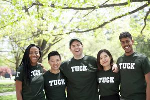 Image post by @tuckschool on Instagram