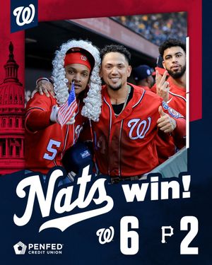 Image post by @Nationals on Twitter/X