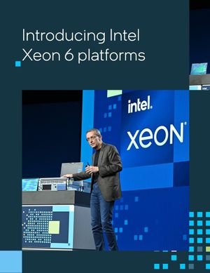 Image post by @intel on Twitter/X