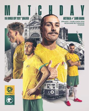Image post by @socceroos on Instagram