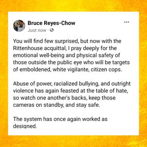Image post by @breyeschow on Instagram