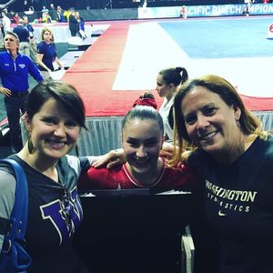 Image post by @uwgymnastics on Instagram
