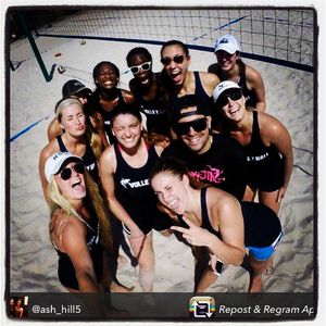 Image post by @nsu_vball on Instagram