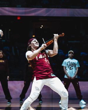 Image post by @CavsEntertainmentTeams on Facebook