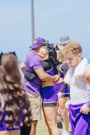 Text post by @SFA_Cheer_ on Twitter/X
