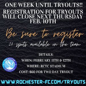 Image post by @rochesterfcminnesota on Instagram