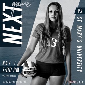 Image post by @dbu_vball on Instagram