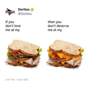 Image post by @doritos on Instagram