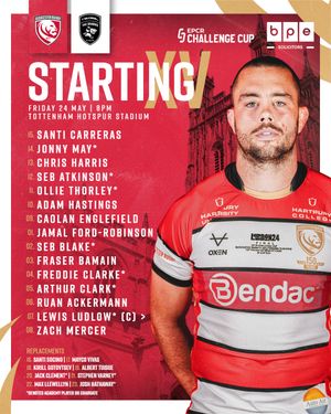 Image post by @officialgloucesterrugby on Instagram