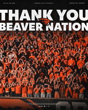 Image post by @BeaverFootball on Twitter/X