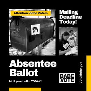 Image post by @babevote on Instagram
