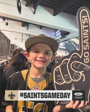 Image post by @Saints on Twitter/X