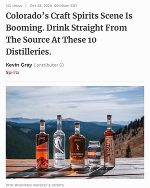 Image post by @10thmtnwhiskey on Instagram