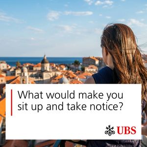 Image post by @ubs on Instagram