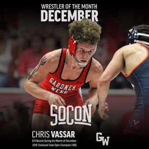 Image post by @gwuwrestling on Instagram