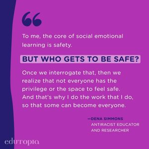 Image post by @edutopia on Instagram