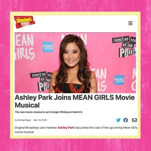 Image post by @meangirlsmusical on Instagram