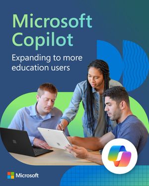 Image post by @MicrosoftEDU on Twitter/X