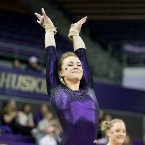 Image post by @uwgymnastics on Instagram