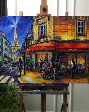 Image post by @monaedulescoart on Instagram