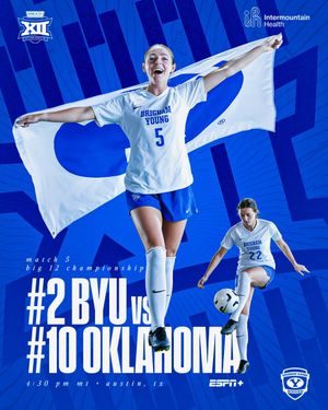 Image post by @byusoccer_w on Twitter/X