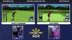Video post by @GoldenTee on Facebook