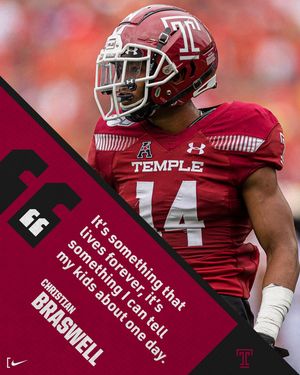 Image post by @temple_fb on Instagram