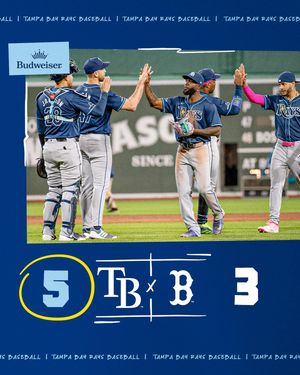 Image post by @raysbaseball on Instagram