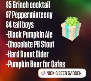 Image post by @nicksbeergarden on Instagram