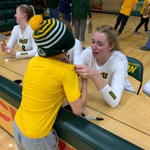 Image post by @ndsuvolleyball on Instagram