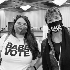 Image post by @babevote on Instagram
