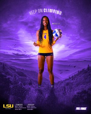 Image post by @lsuvolleyball on Instagram