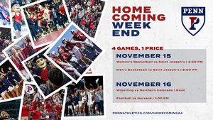 Image post by @pennathletics on Twitter/X