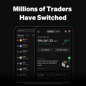 Image post by @okx on Twitter/X