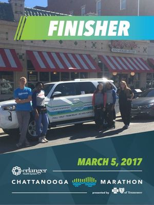 Image post by @TheChattanoogaMarathon on Facebook