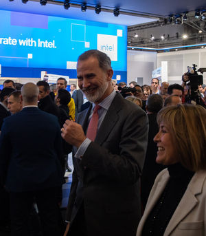 Image post by @intel on Twitter/X