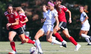 Image post by @mnu_womensoccer on Instagram