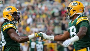 Image post by @packers on Twitter/X