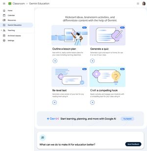 Image post by @GoogleForEdu on Twitter/X