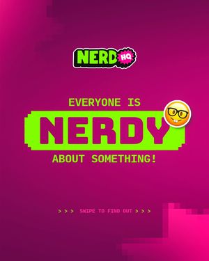 Image post by @nerdhq_official on Instagram