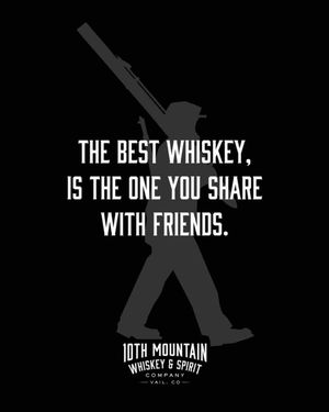 Image post by @10thmtnwhiskey on Instagram