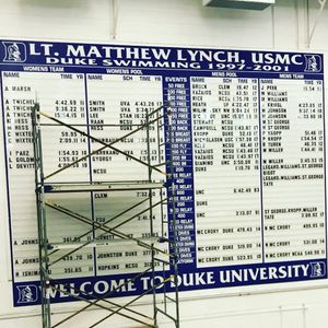 Image post by @dukeswimdive on Instagram