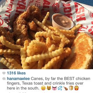 Image post by @raisingcanes on Instagram