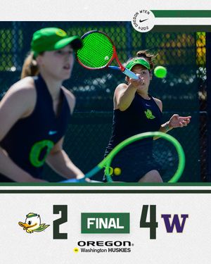 Image post by @OregonWTennis on Twitter/X