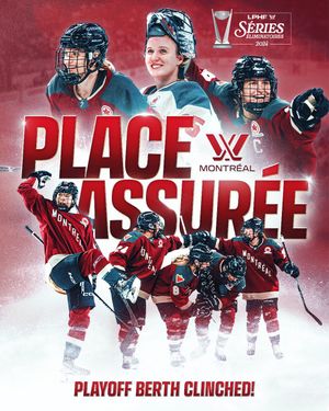Image post by @PWHL_Montreal on Twitter/X